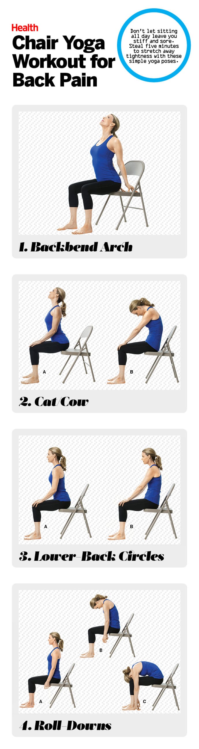 12+ Free Chair Yoga Routines For Stress Relief