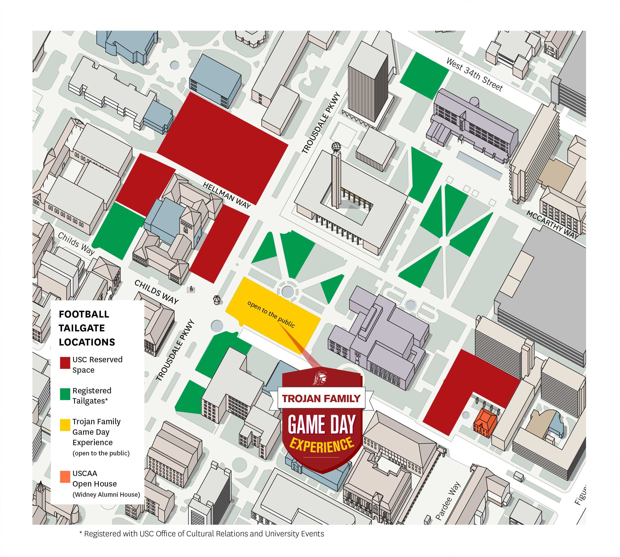 Usc Campus Map Navigation Made Easy